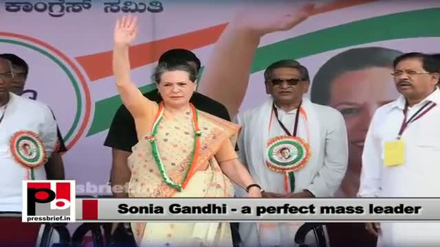 Sonia Gandhi - Efficient Congress President with modern vision and progressive ideas