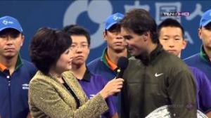 Ceremony Novak Djokovic vs Rafael Nadal Highlights China Open 2013