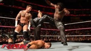 WWE Raw: CM Punk & R-Truth vs. Ryback & Curtis Axel - Oct. 7, 2013