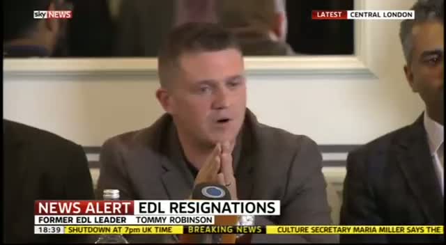 Tommy Robinson Press Conference 2013