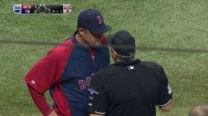 MLB: Zobrist's popup hits catwalk, ruled foul