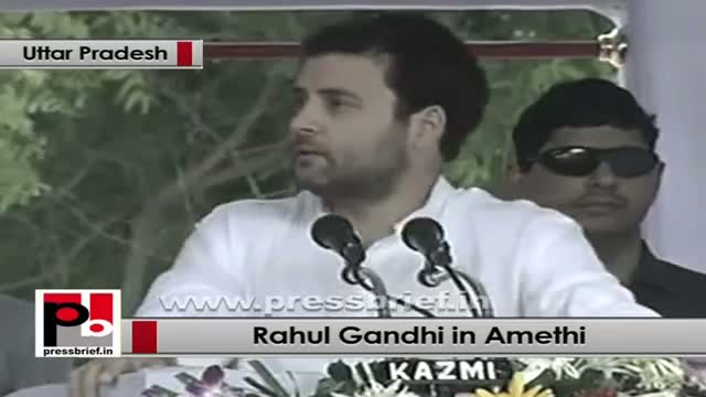 Rahul Gandhi in Amethi: I get strength from the people