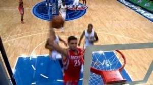 NBA: Chandler Parsons' One Handed Finish at the Rim!