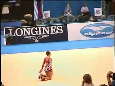 Amazing Gymnast Performance with a Ball!