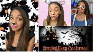 3 Simple and Easy Halloween Costumes! (Cat, Mouse, and Nerd)