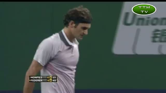 Gael Monfils Vs Roger Federer Shanghai 2013 R3 HIGHLIGHTS [HD]
