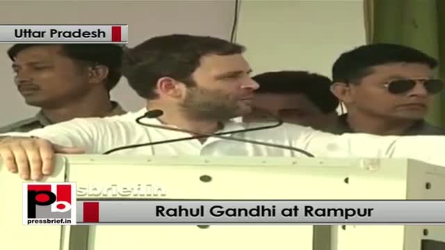 Rahul Gandhi in Rampur: Congress wants to empower people