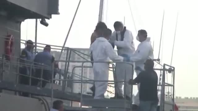 Migrants Rescued at Sea