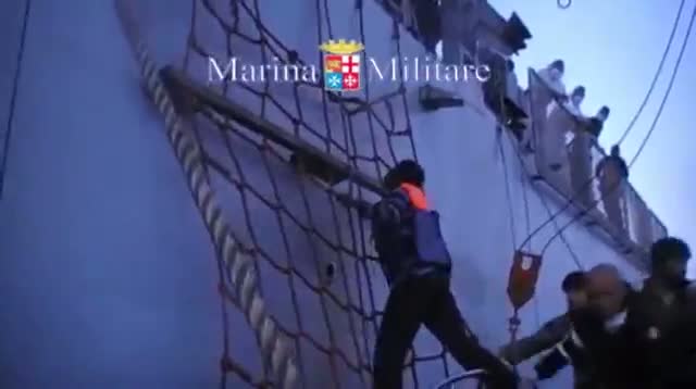 Migrants Rescued From Mediterranean Sea