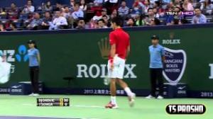 Novak Djokovic Vs Jo Wilfried Tsonga Semi Final HIGHLIGHTS ATP SHANGHAI MASTERS 2013 [HD]