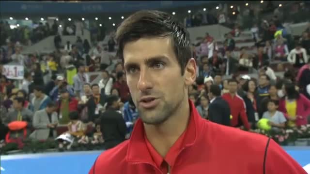 Beijing 2013 Final Interview Djokovic