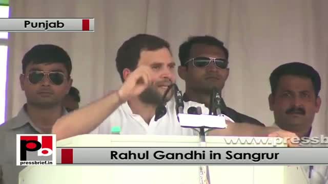 Rahul Gandhi in Punjab: UPA initiated giving rights to the people