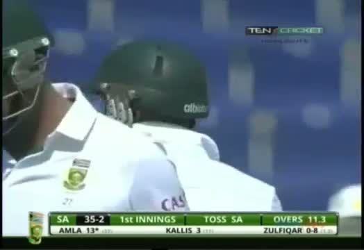 Pakistan vs South Africa 1st Test Day 1 Highlights Morning session - 14 Oct 2013
