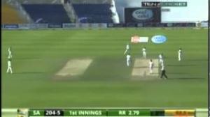 Pakistan vs South Africa 1st Test Day1 Pakistani bowlers Fight back Last session 14-OCT-2013