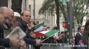 Columbus Day parade attracts proud Italian Americans and politicians