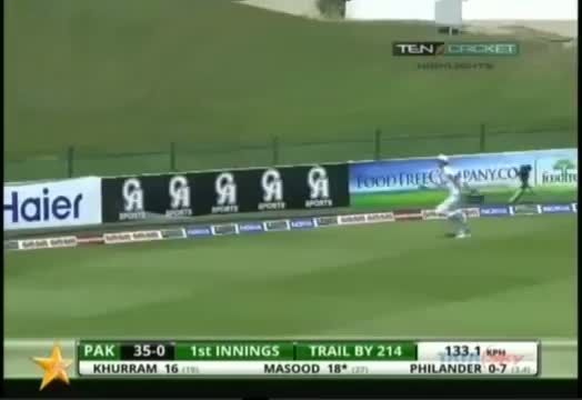 Pakistan vs South Africa 1st Test Day 2 Morning Session Highlights - 15 Oct 2013