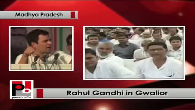 Rahul Gandhi slams BJP in in Gwalior (Madhya Pradesh); lauds UPA policies