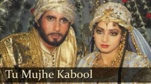 Tu Mujhe Kabool - Amitabh Bachchan - Sridevi - Khuda Gawah - Bollywood Love Songs (Old is Gold)