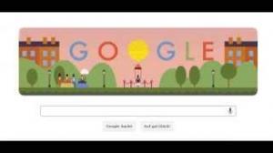 GOOGLE DOODLE - 22.10.2013 - 216th anniversary of the first parachute jump