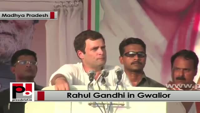 Rahul Gandhi in Gwalior: A Congress govt in Madhya Pradesh will give respect to the people