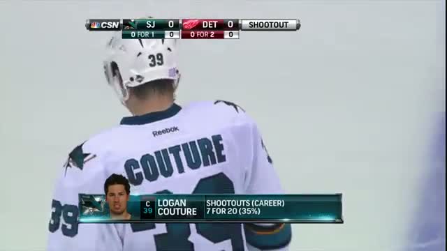 Shootout: Sharks vs Red Wings