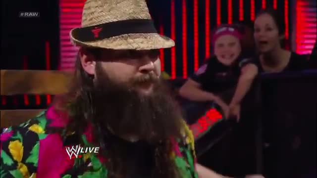 WWE Raw: The Miz and Kofi Kingston vs. The Wyatt Family - Oct. 21, 2013