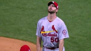 Cardinals Pitcher's Moment Of Desperation Captured For Eternity
