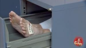 Just For Laughs - Creepy Office Doubles as Morgue