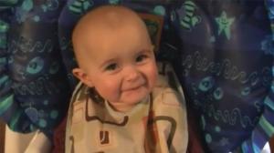Baby's Adorable Reaction When Mommy Sings!