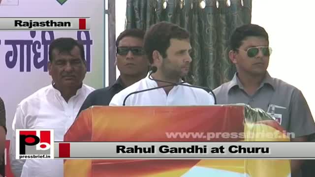 Rahul Gandhi in Churu (Rajasthan): I don't care if I am killed one day like my grandma and papa