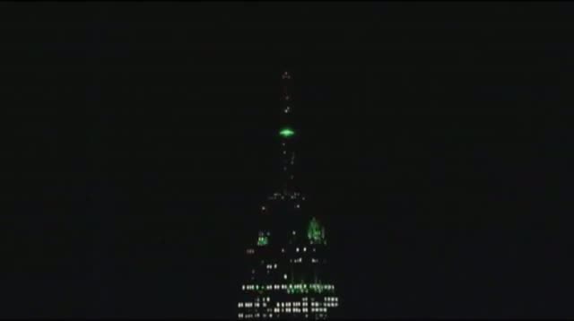 Empire State Building Light Show