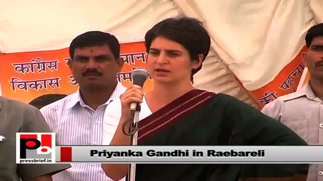 Priyanka Gandhi Vadra talks about Congress-led UPA's policies for farmers' welfare