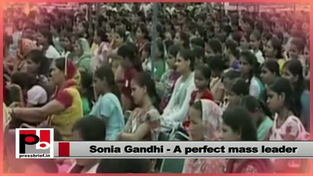 Sonia Gandhi: Society should unite to protect women