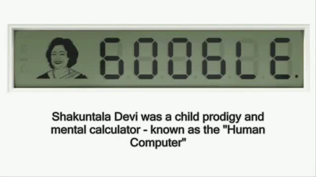 Shakuntala Devi's 84th birthday Google Doodle