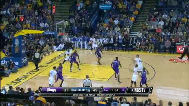 NBA: Stephen Curry and Klay Thompson Shoot Past the Kings