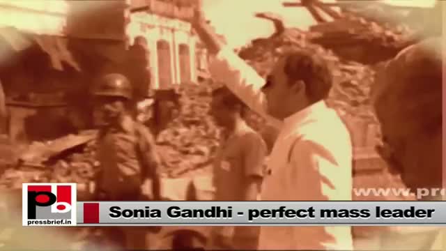 Sonia Gandhi recalls Rajiv Gandhi, the creator of Modern India