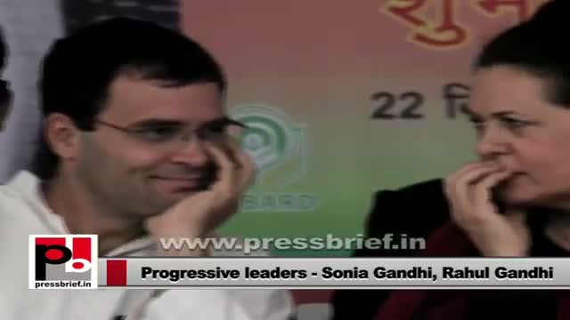 Sonia Gandhi, Rahul Gandhi - Energetic, progressive Congress leaders