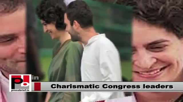 Rahul Gandhi and Priyanka Gandhi Vadra - real mass leaders who easily mingle with people