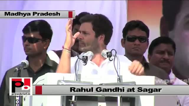 Rahul Gandhi : We won't leave behind the weaker section of society