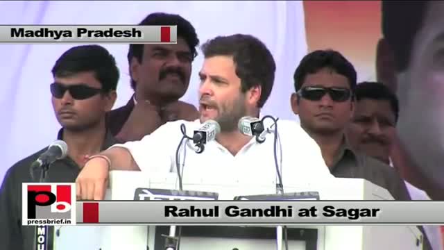 Rahul Gandhi : We will fight together for development of MP