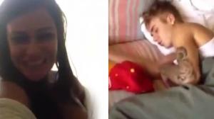 Justin Bieber sleeping with Girl in Brasil (REAL and ORIGINAL VIDEO)