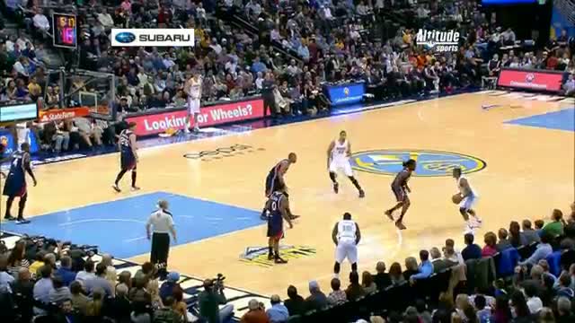 NBA: JaVale McGee Throws the Oop Down with One Hand