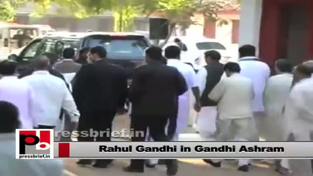 Rahul Gandhi remembered 'Mahatama Gandhi'