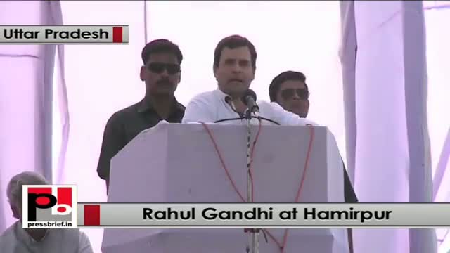 Rahul Gandhi : We have given many schemes to masses