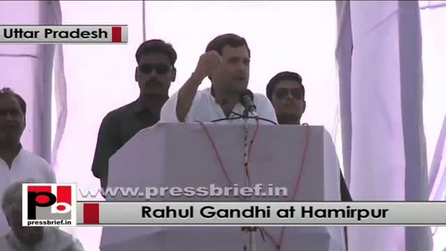 Rahul Gandhi : Only Congress can turn your dreams into reality
