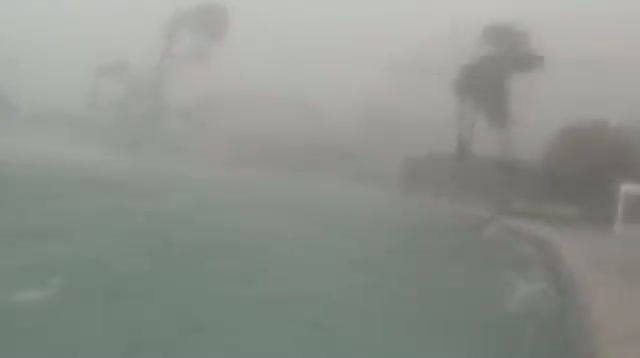 Dramatic Video of Typhoon in Philippines