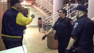 Uncooperative Drunk Gets Tased By Police Officers