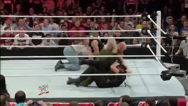Unseen footage of the fight between The Shield and The Wyatts: WWE, Nov. 13, 2013