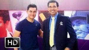 Aamir Khan @ Wankhede For Sachin 200th Test