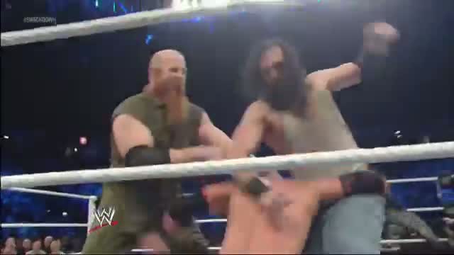 WWE SmackDown: CM Punk and Daniel Bryan vs. Ryback and Curtis Axel - Nov. 15, 2013